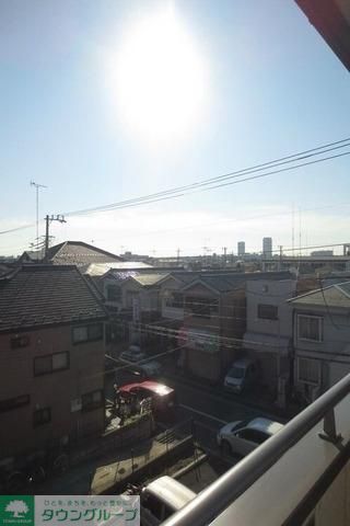 眺望　スカイツリーが見えるかも。　見晴らし良好です。