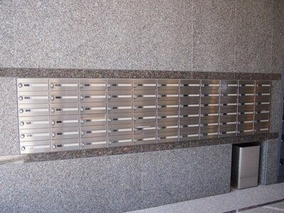 ロビー　集合ポスト