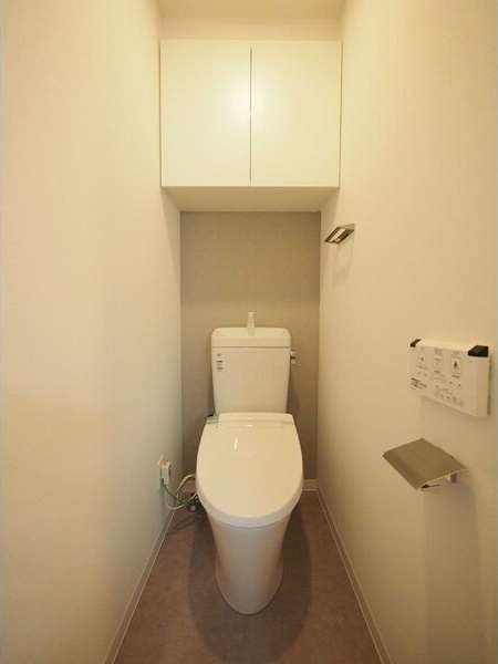 トイレ　ゆったりとした空間のトイレです