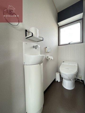 トイレ　ゆったりとした空間のトイレです