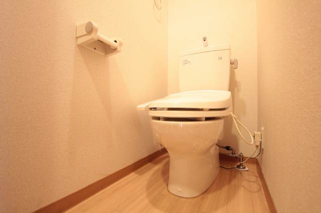トイレ　清潔なトイレのあるお部屋は