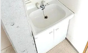 洗面設備　別部屋の画像を使用しております。