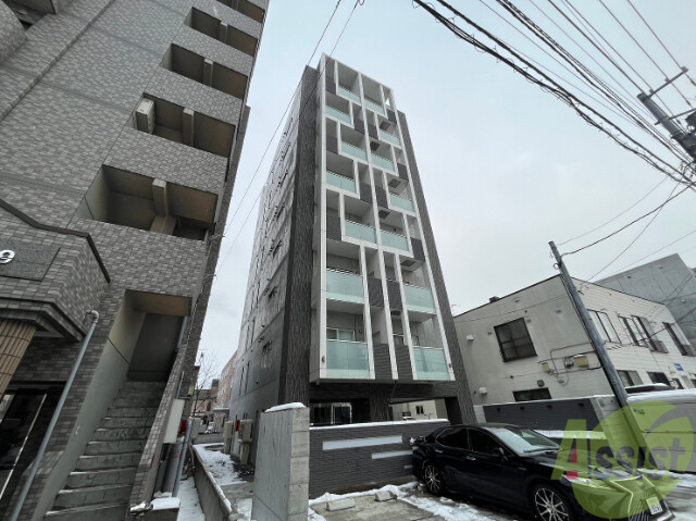建物外観　札幌市北区北十九条西「ブランシャールＡＬＡＩＮ北１８条」