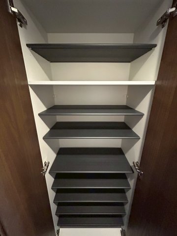 収納　十分な収納スペースがあります