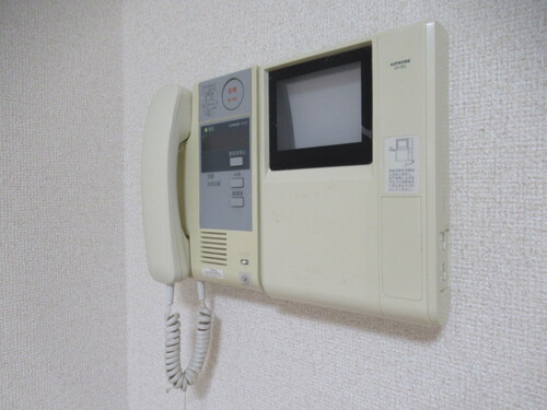 セキュリティ　ＴＶモニタ付インターホン　※前回募集時2021年7月の写真