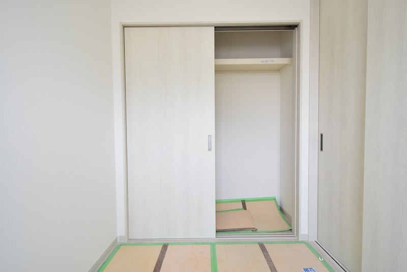 収納　建築中