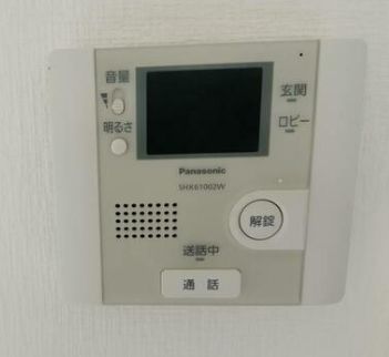 セキュリティ　TVモニター付きインターホン☆