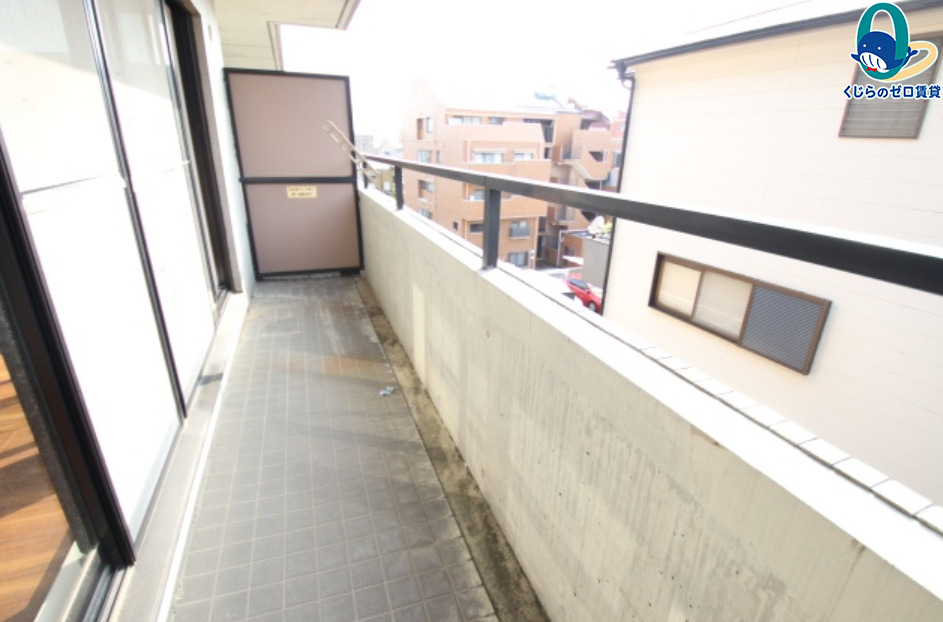 バルコニー　くじらのゼロ賃貸は＼仲介手数料0円×初期費用最安×全国対応／