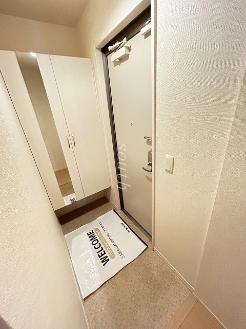 玄関　シューズＢＯＸ付きの玄関