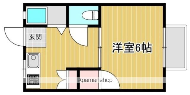コーポAKの間取り写真