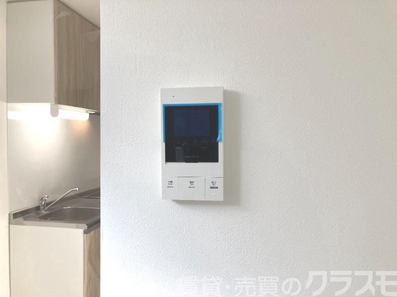 セキュリティ　来訪者が確認できるモニターホン♪