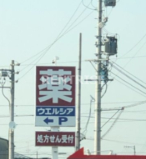 ドラックストア　ウエルシア一宮今伊勢店（ドラッグストア）まで417m