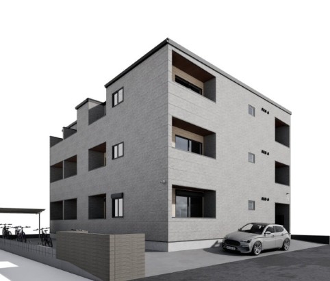 建物外観　外観パースです。