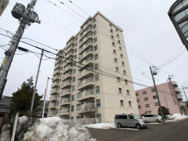 建物外観　札幌市北区新琴似７条「アルファヒル麻生」