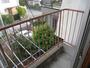 バルコニー　陽当たり良好です