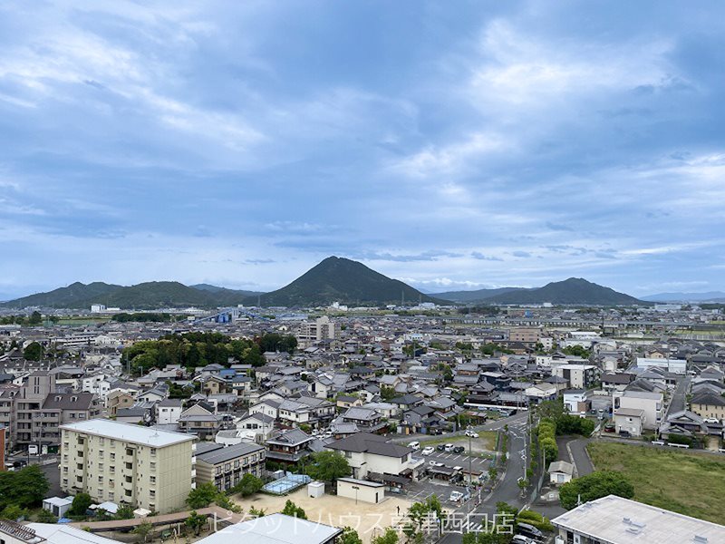 眺望　最上階につき眺望良好！近江富士が見れます
