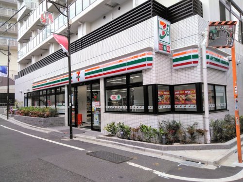 コンビニ　セブンイレブン 新宿中井駅前通り店（コンビニ）まで490m