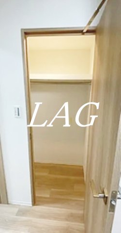 収納　ウォークインクローゼットです。