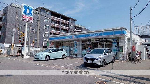 コンビニ　ローソン笹原駅前店（コンビニ）まで383m
