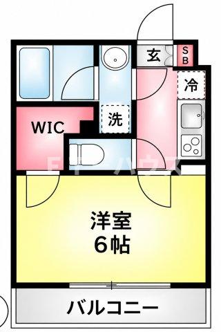 Alivis船橋夏見の間取り写真