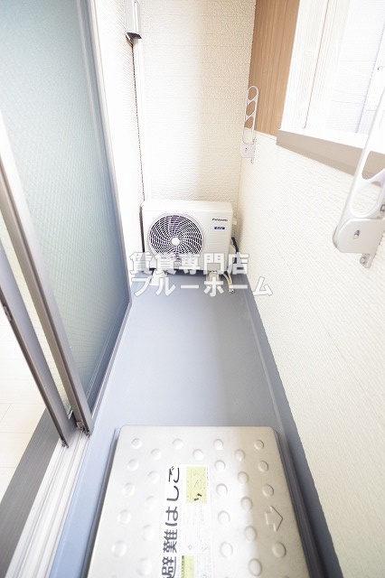 バルコニー　広いバルコニーです！