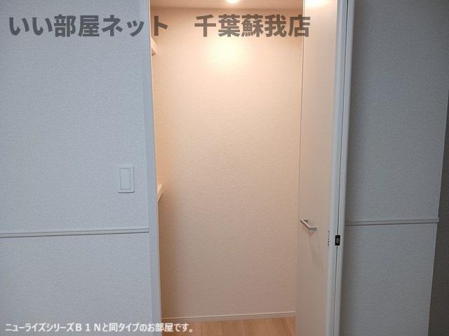収納　収納のためのスペースです