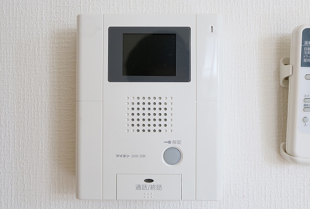 セキュリティ　顔が見えるため急な来客でも安心です