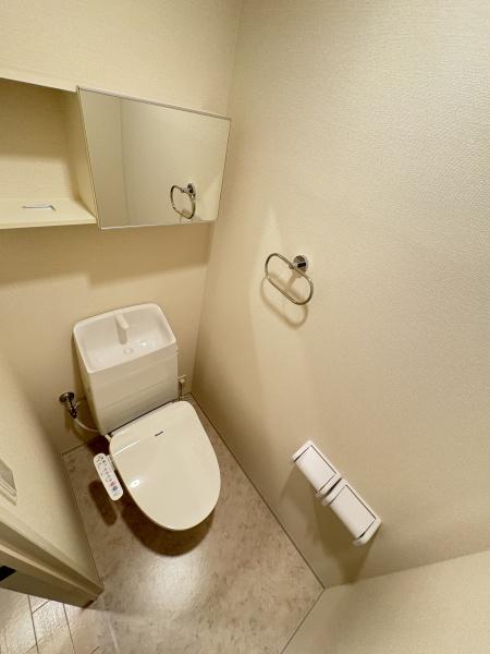 トイレ　同施工ハウスメーカーの別物件の室内写真