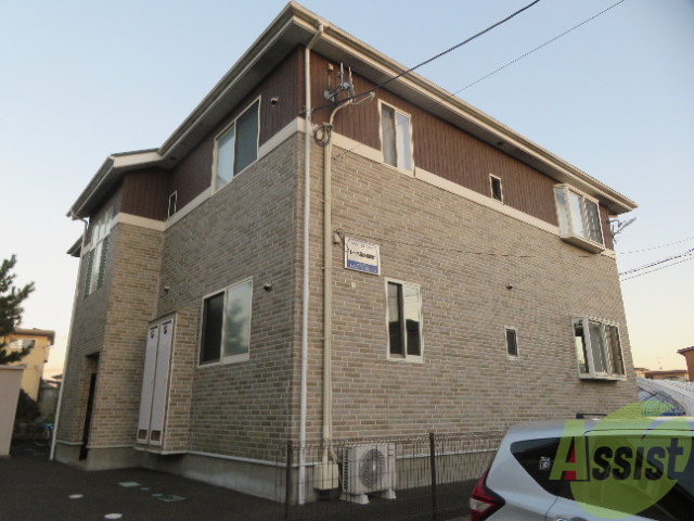 建物外観　仙台市太白区四郎丸字落合「レーヴ落合壱番館」