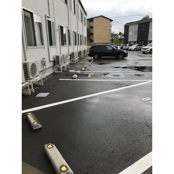 駐車場　融雪付き