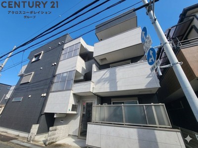 建物外観　オートロック、TVモニター付きインターホン完備☆