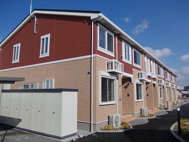 建物外観　最上階！江原駅から徒歩10分◆
