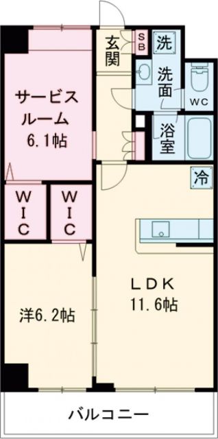 コルザKIIの間取り写真