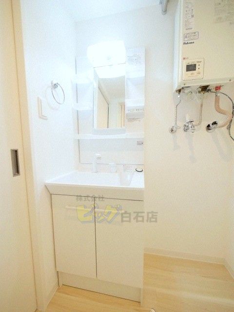 洗面設備　シャンプードレッサー完備しています♪