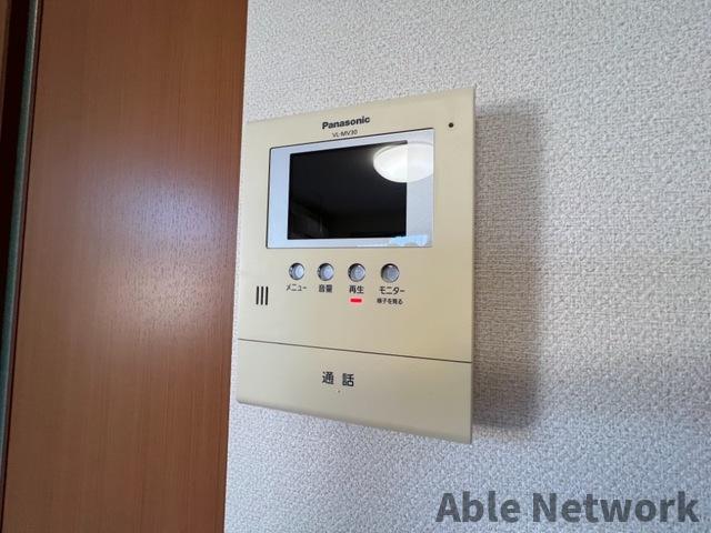 セキュリティ　安心のカメラ付きインターホン