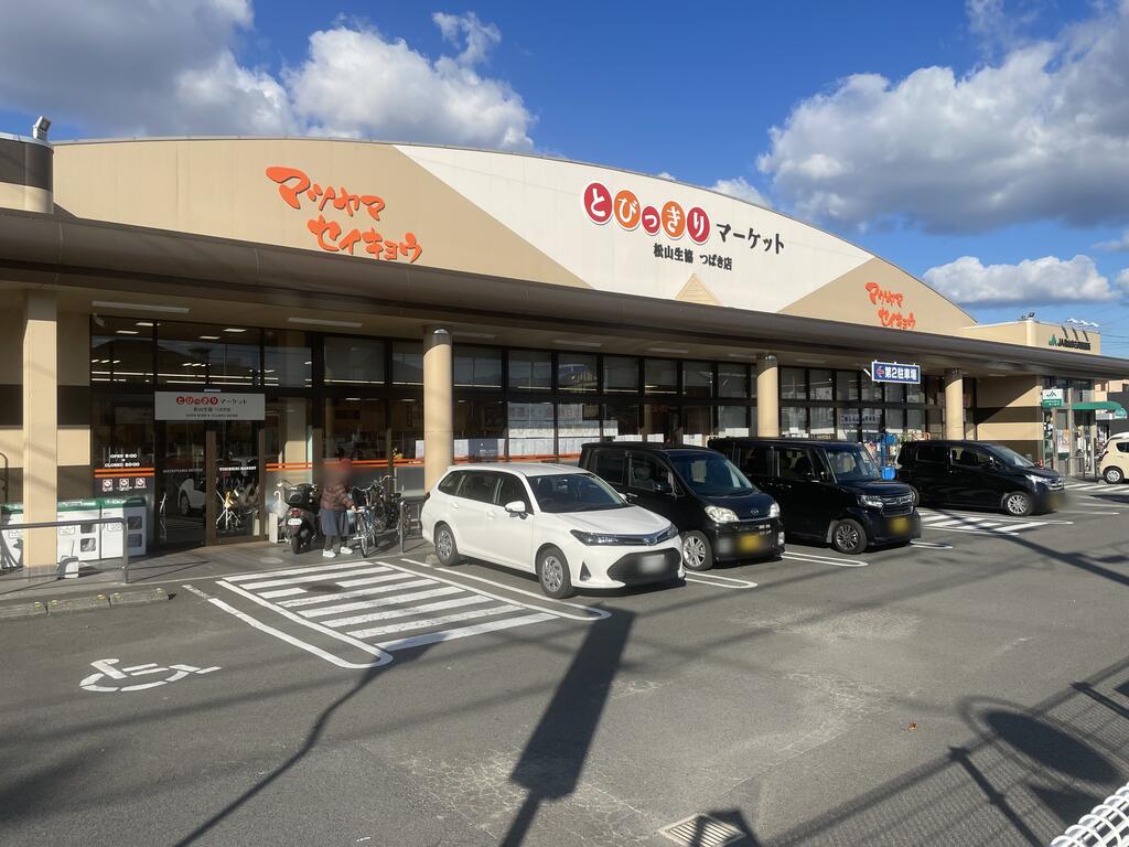 スーパー　松山生協椿店（スーパー）まで713m