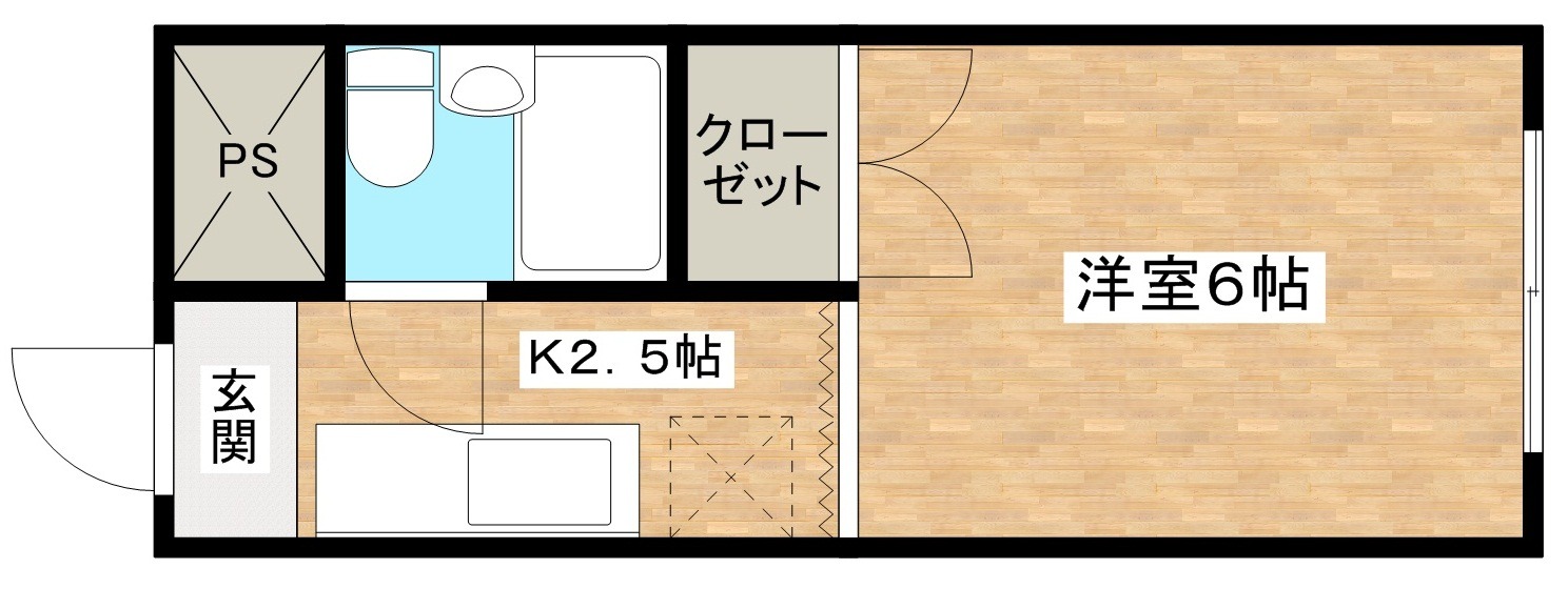 ESTグリーンハイツの間取り写真