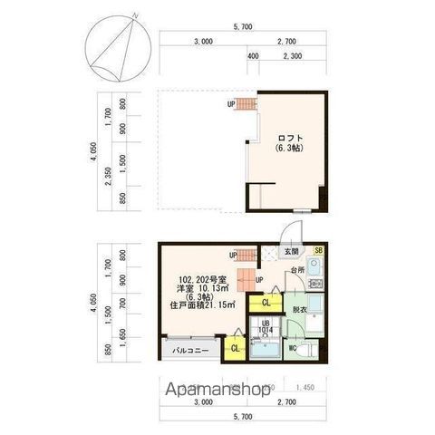stage 梅園の間取り写真