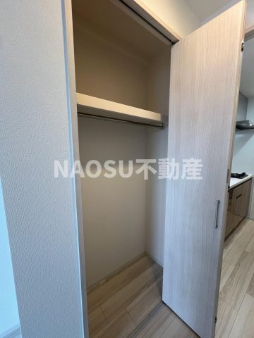収納　十分な収納スペースがあります