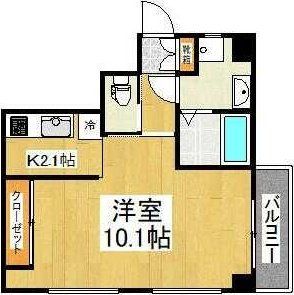 ガーデンビィラ参番館の間取り写真