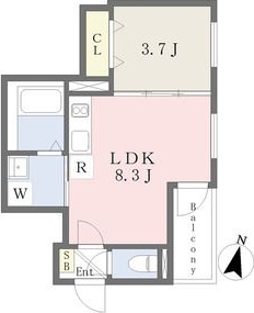 阪神本線 千船駅 徒歩4分 3階建 築1年の間取り写真