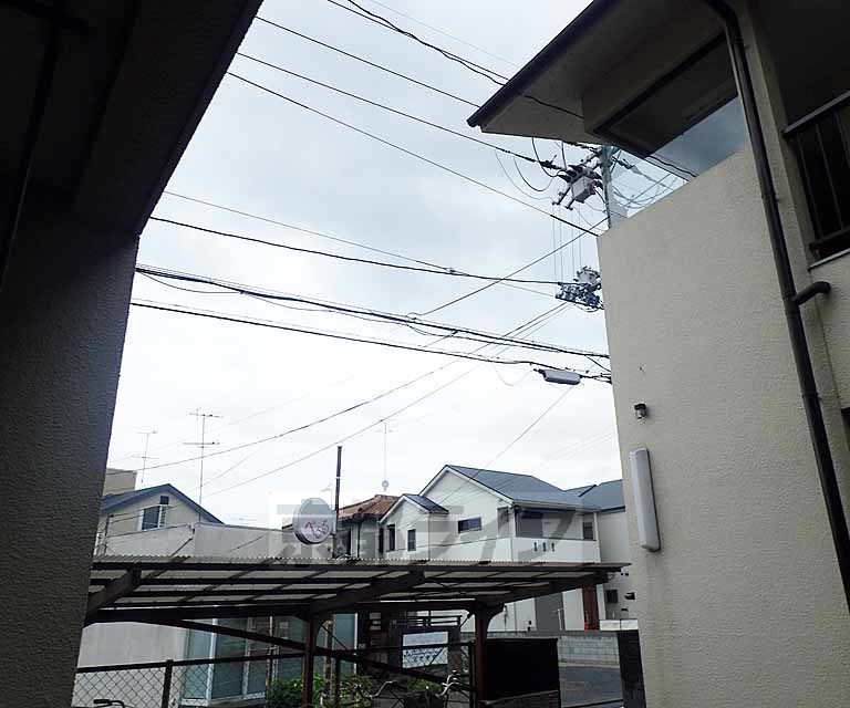 眺望　バルコニーからの室外風景です。