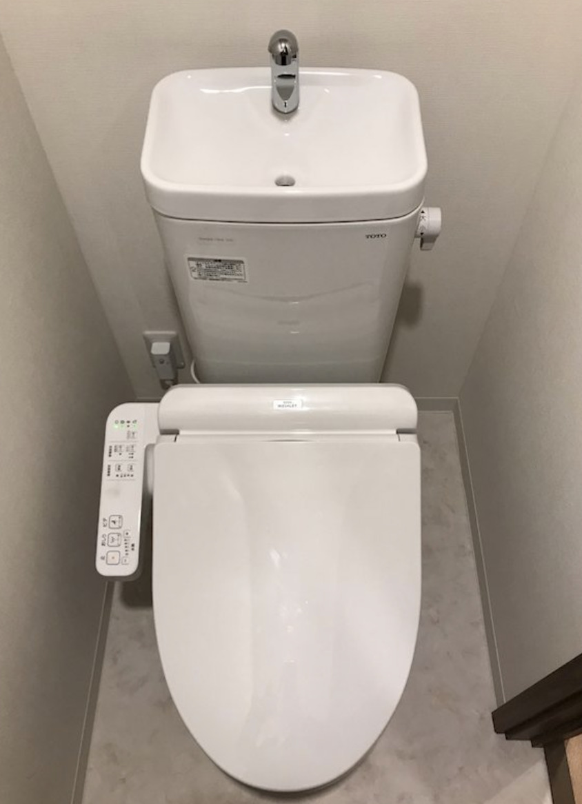 トイレ　コンパクトで使いやすいトイレです