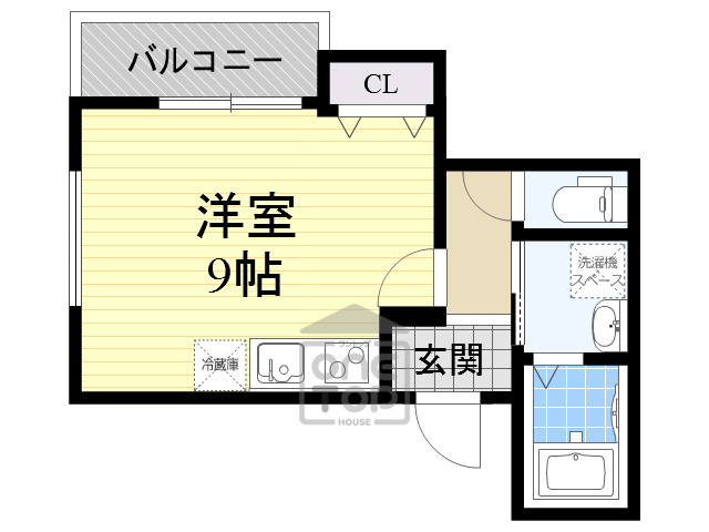 フジパレス今福西2番館の間取り写真