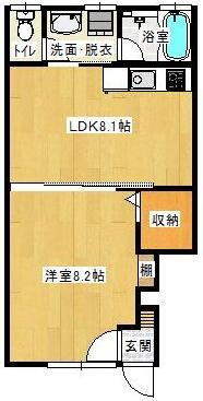 ＪＲ羽越本線 東酒田駅 徒歩19分 2階建 築9年の間取り写真