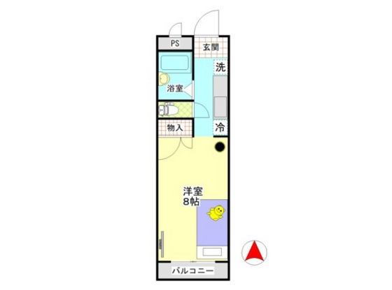 SKマンションの間取り写真