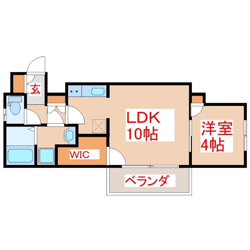 ROSSOの間取り写真