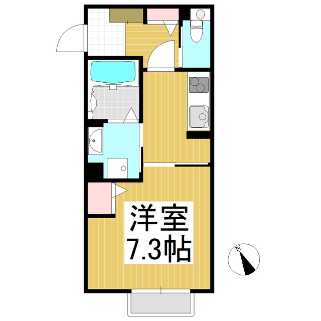 フリーデハインの間取り写真