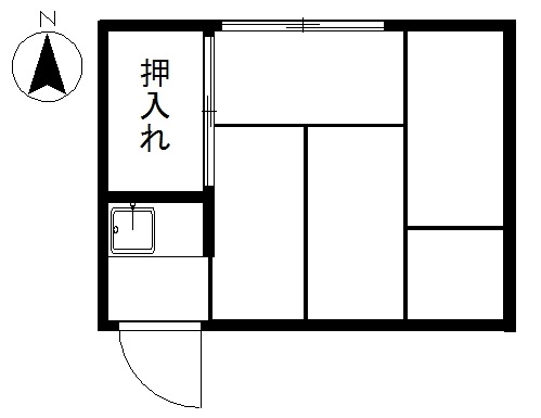 松鶴荘の間取り写真