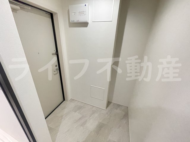 玄関　明るい玄関です